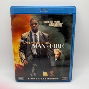 Man on Fire Blu-ray Denzel Washington Dakota Fanning Action Movie 1080p HD